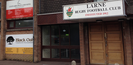 Sponsoring Larne Rugby Football Club